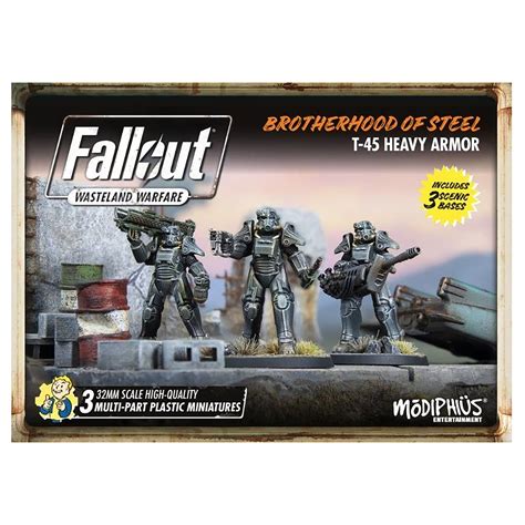 Fallout Wasteland Warfare Brotherhood Of Steel Heavy Armor T45 3