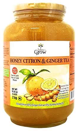 Honey Citron and Ginger Tea (4.4 LB) - Recipe and Benefits