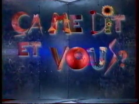 Génerique De Lemission ça Me Dit Et Vous Août 1995 Tf1 Vidéo Dailymotion