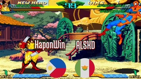 FT5 Mshvsf HaponWin PH Vs ALSKD MX Marvel Super Heroes Vs Street