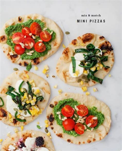 Mix And Match Mini Pizzas Recipe Love And Lemons