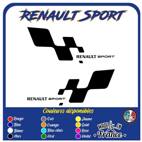 Bas De Caisse Clio Rs Gt Megane Decals Renault Sport Kit Stickers