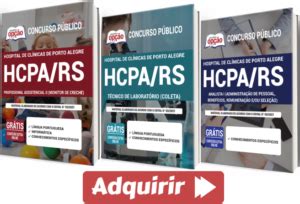 Apostilas Op O Processo Seletivo Hcpa Rs Cargos Diversos