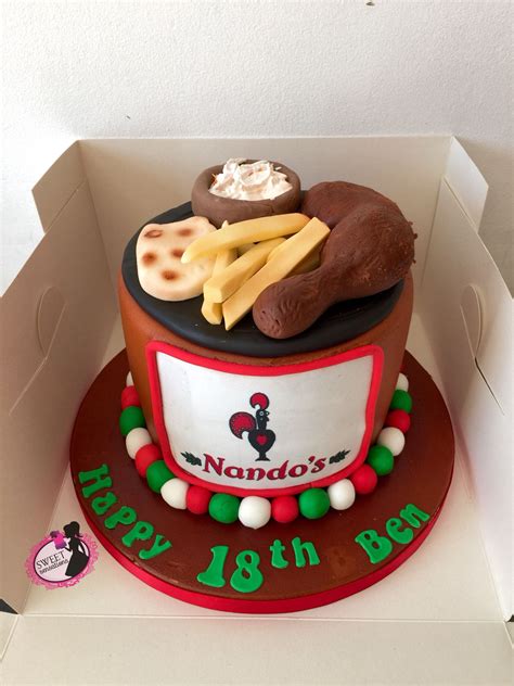 Nandos cake | Cake, Cake designs, Cake decorating