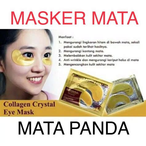 Jual Masker Mata Collagen Crystal Gold Eye Bag Mask Penghilang Mata