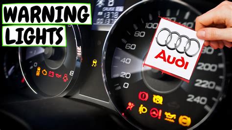 Audi Warning Lights Explained A A Q A Flashing Oil Pressure