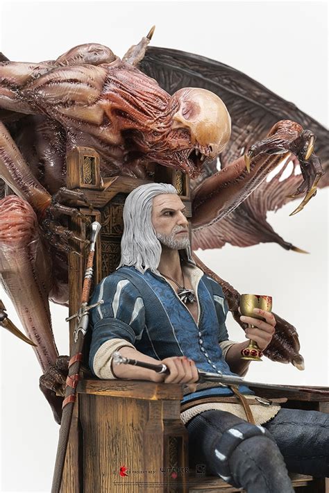 The Witcher Blood And Wine Geralt Statue Deluxe Comic Concepts