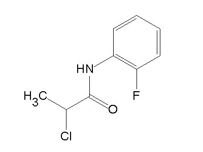 2-chloro-N-(2-fluorophenyl)propanamide - C9H9ClFNO, density, melting point, boiling point ...