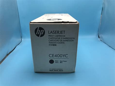 NEW HP Genuine LaserJet CE400YC Black Toner Cartridge M551, M570, M575 ...