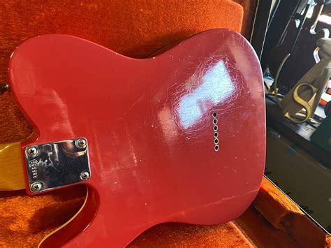 Fender Custom Shop 61 Telecaster Journeyman Relic Fiesta Red 2016 Some Neck Guitars