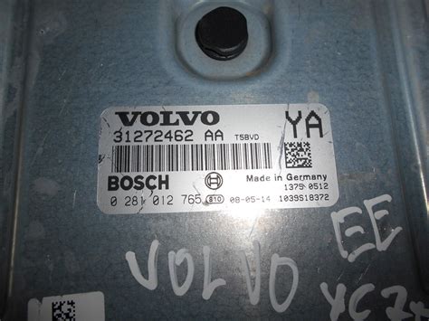 Volvo Engine Control Module Aa Bosch Ebay