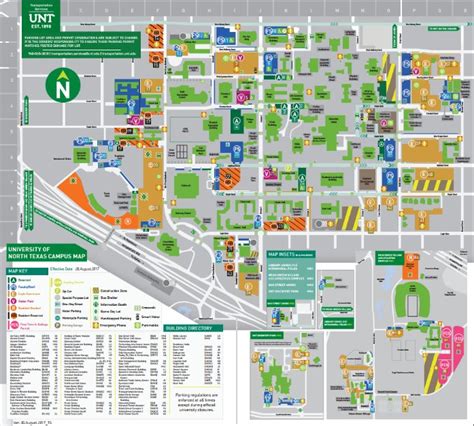 University Of North Texas Campus Map 2025 Dates Micki Susanna