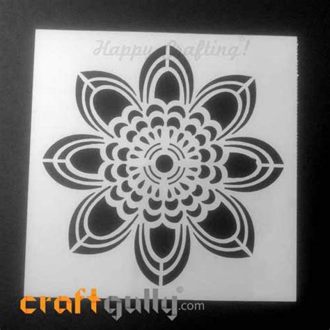 Buy Mandala Pattern Stencils For Crafts Online Cod Low Prices Free