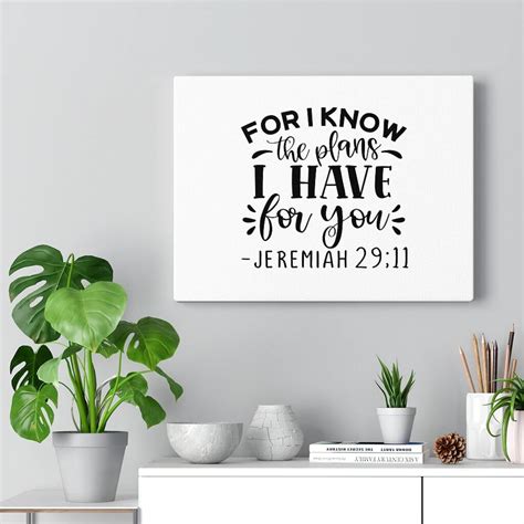 Trinx The Plans I Have Jeremiah 2911 Christian Wall Art Bible Verse