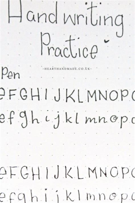 Worksheets To Improve Handwriting