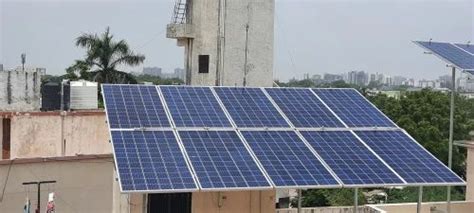 Mounting Structure Grid Tie 3kw Solar Rooftop System For Residential Capacity 33 At ₹ 42000