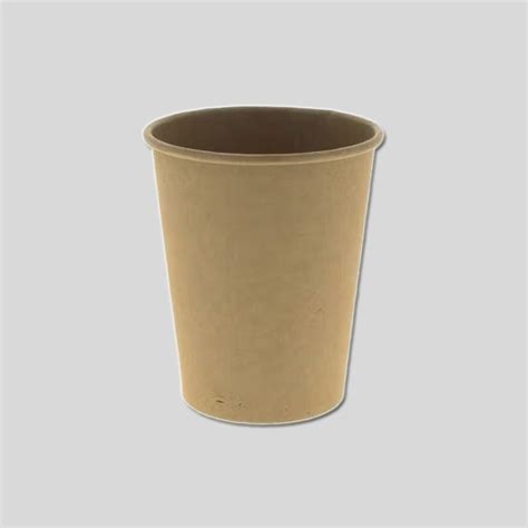 Vaso cartón kraft 8oz 240 ml 50 und