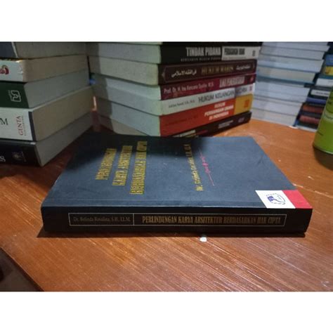 Jual Buku Perlindungan Karya Arsitektur Berdasarkan Hak Cipta Shopee