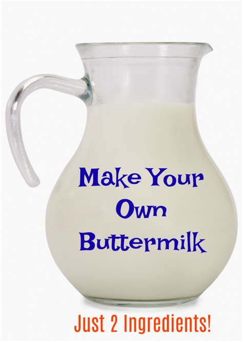 Make your own buttermilk, using 2 ingredients!! Milk and Vinegar