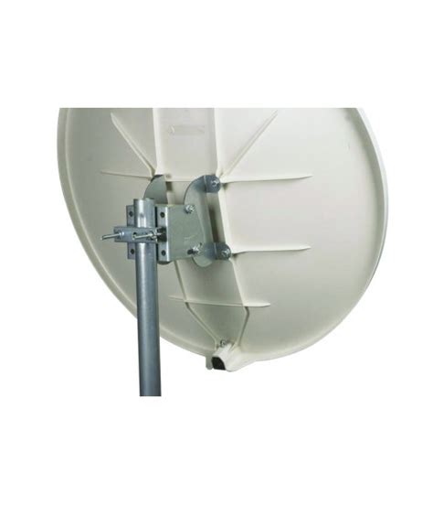 Kit Parabole 75cm fibre Support Balcon LNB Single Décodeur