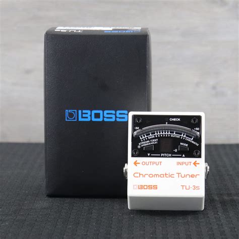 Boss TU-3S Chromatic Tuner White - K&S Music Center LLC