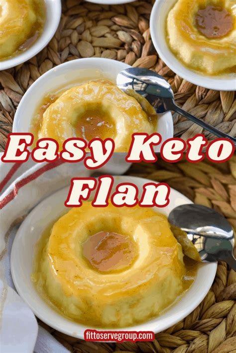 Easy Keto Flan Fittoserve Group