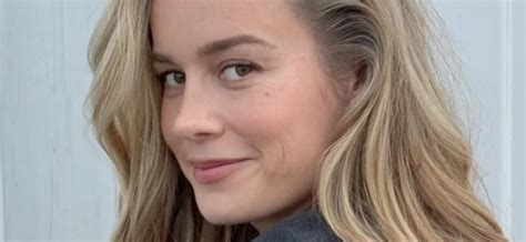 Brie Larson Wears Nothing Under Braless Open Jacket News Day Express