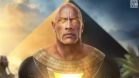 Black Adam Movie Movie Black Adam Dwayne Johnson Rare