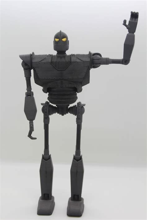 3d Printed Articulated Iron Giant 3d Printed Figure Iron Etsy Australia