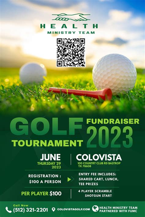 Golf Fundraiser Tournament - Colovista Golf Club