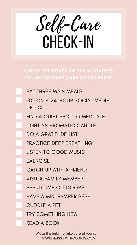 90 Best Self-Care Activities: Simple & Easy - The Pretty Thoughts