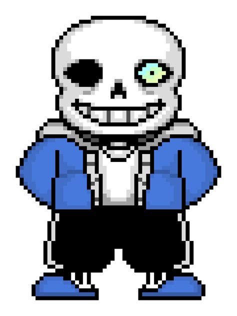 Sans Eye Pixel Art