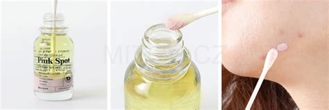 Mizon Good Bye Blemish Pink Spot sérum s pudrem proti akné 19ml