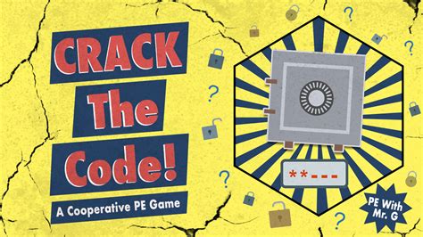 Cooperative PE Games – Crack The Code!