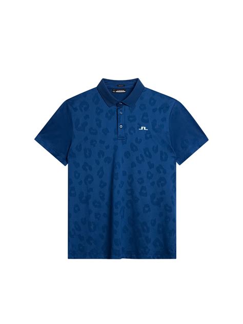 Kim Regular Fit Polo Estate Blue Jlindeberg