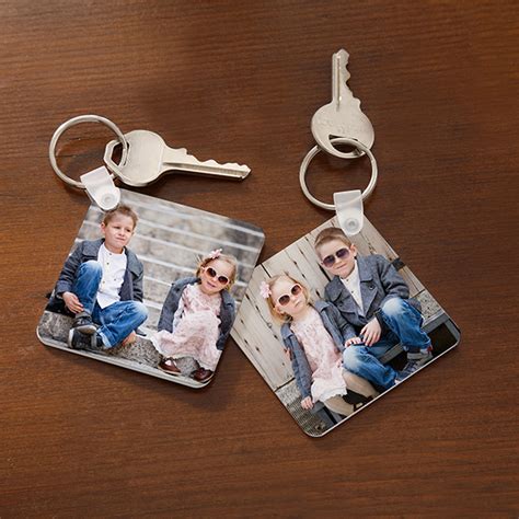 Personalized Photo Keychain Photo Keychain Picture Keychain Custom