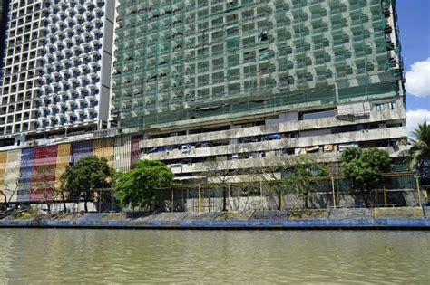 Manila Philippines Circa March 2023 Modern Houses At The Pasig