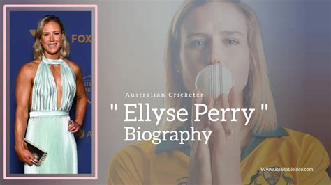 Ellyse Perry Biography (Australian Cricketer) - Readableinfo