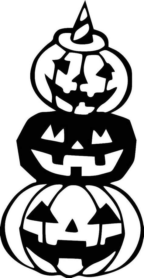 Stack O Pumpkins Halloween Vinyl Decal Halloween Vinyl Cricut