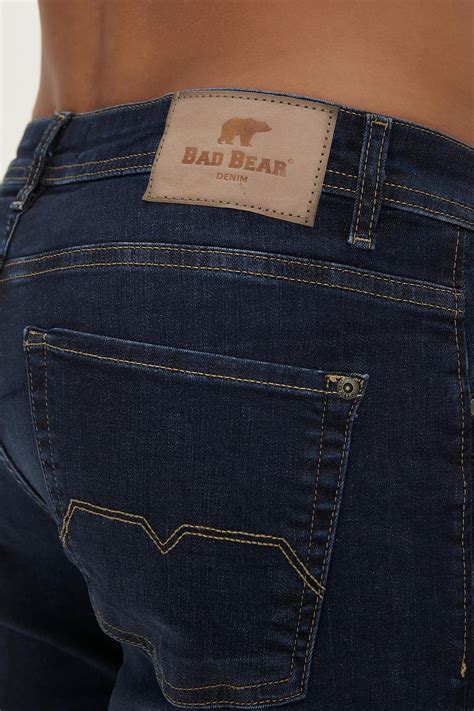 Franco Jeans Mavi Erkek Denim Pantolon Bad Bear