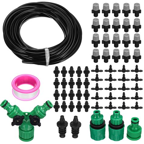 20m Garden Automatic Drip Irrigation Set Atomizing Nozzle Irrigation