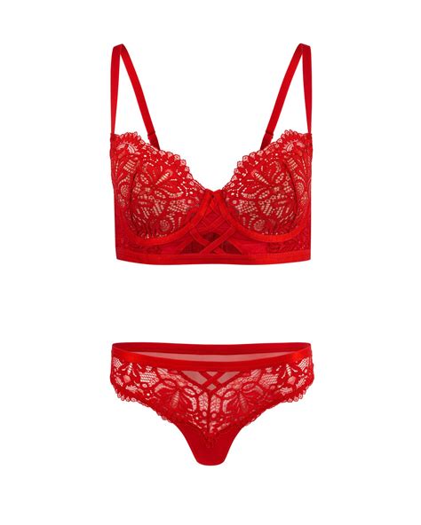 Diara Dark Red Plus Contour Balconette Dd Ddd Adore Me