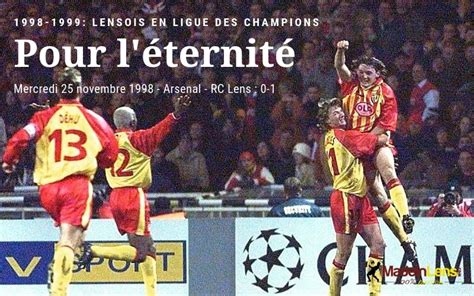 MadeInLens 1998 1999 Lensois en Ligue des Champions Pour l éternité