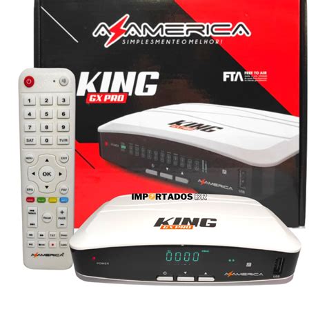 AZAMERICA KING GX PRO ATUALIZAÇÃO PORTAL AZAMERICA