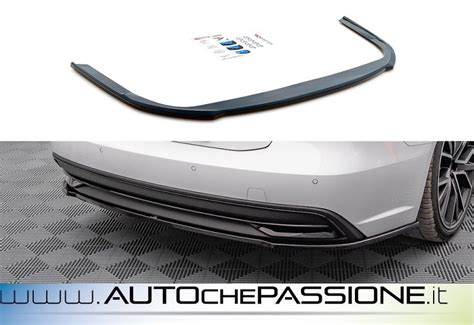 Splitter Spoiler Posteriore V Per Audi A C Cod Au A C Rd G