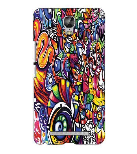 Gionee Marathon M Plus Printed Cover By Akp Sublimation Printed Back