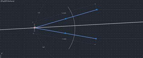 Bisecting an Angle with two arcs of same length w/o XLINE - Autodesk Community