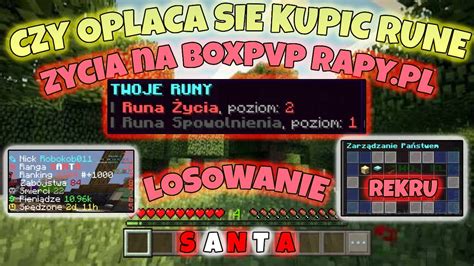 Czy Op Aca Si Kupi Rune Ycia Na Boxpvp Rapy Pl Rank