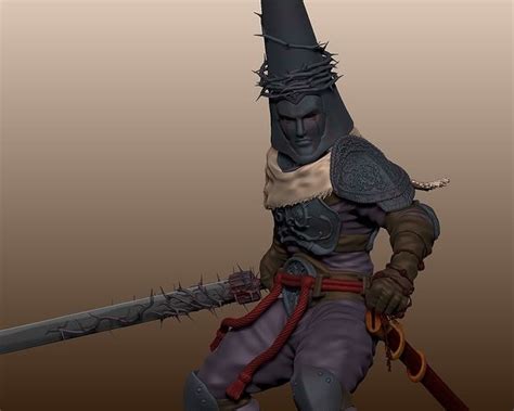 Penitent One Classic From Blasphemous 3d Model 3d Printable Cgtrader