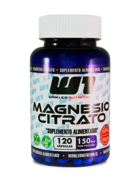 Magnesio Citrato Winkler Nutrition